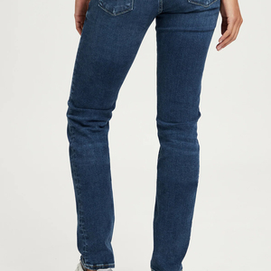 Pantalon en jean pour femme de qualité supérieure, prix d'usine OEM ODM personnalisé, coupe confortable et douce, fournisseur de mode de haute qualité - Product Image 2