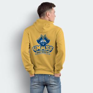 เสื้อฮู้ด unisex สำหรับฤดูหนาวผ้าคอตตอนผ้าฟลีซปักลายโอเวอร์ไซส์ออกแบบได้ตามต้องการ - Product Image 2