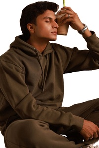 Sudaderas con capucha de gran tamaño de algodón 100% de calidad, ropa de calle de peso pesado con impresión personalizada para temporadas de invierno, sudaderas con capucha personalizadas Unisex - Product Image 6