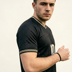 Maillot de football sublimé éco-responsable de haute qualité fabriqué au Pakistan, nouvelle arrivée 2026, personnalisable avec impression sur le devant, respirant - Product Image 6