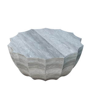 Tavolino da Caffè Moderno in Cemento MgO da 90 cm, Resistente e Impermeabile, per Terrazze, Giardini e Cortili - Product Image 5