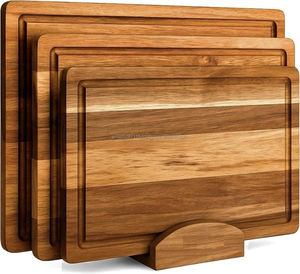 Tabla de Cortar de Madera Ideal para Chefs Profesionales que Buscan una Superficie Resistente que Proporcione una Preparación de Comidas Segura y Eficaz Diariamente - Product Image 3