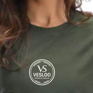 Camiseta Deportiva para Mujer, Color Oliva, Transpirable, de Secado Rápido, Ligera, para Gimnasio, Fitness, Entrenamiento, Running, Ropa Deportiva - Product Image 4