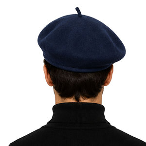 Classic Wool <b>Beret</b> Hat For Women Soft Warm Felt Fashion Headwear French Inspired Casual Autumn Winter Street Style Accessory - Product Image 3