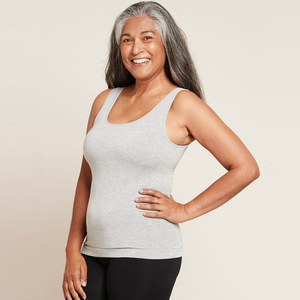 Débardeur de yoga respirant sans manches pour femme, personnalisable avec logo, en tissu tricoté, idéal pour l'entraînement sportif estival - Product Image 1