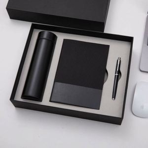 Customizable Notebook Thermos Cup Company Corporate Gift Set Promotional Luxury Business Gifts Leather <b>Journal</b> and Pen - Product Image 3