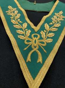 Fil à broder à la main en bouillon de fil métallique 3D, Collar de Grand Maître Maçonnique Allié, NOUVELLE QUALITÉ SUPÉRIEURE - Product Image 2