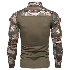 เสื้อรัชการ์ดแขนยาวสำหรับผู้ชาย สีดำเทา พิมพ์ลายแบบซับลิเมชั่น แห้งเร็ว ผลิตจากโพลีเอสเตอร์ ไซส์ผู้ใหญ่ - Product Image 4