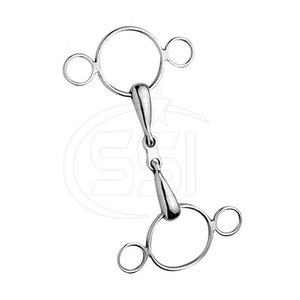 Bocado Profesional de Acero Inoxidable de Alta Calidad para Caballos con Bordes Suaves, Personalizable para una Comunicación y Manejo Consistentes - Product Image 3