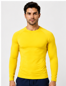 Sous-vêtement médical de qualité supérieure pour hommes et femmes, manches longues, tricoté, respirant, séchage rapide, chemise de travail pour infirmières - Product Image 1