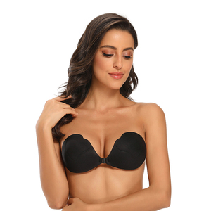 Petites coussinets de poitrine en bio-silicone épaissis, auto-adhésifs, antidérapants, pour photographie de mariage, soutien-gorge invisible, modelateurs cœur-à-cœur - Product Image 1