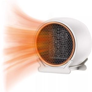 Stufa Elettrica Portatile da 1500W con Ventilatore ad Aria Calda per Grandi Ambienti Interni e Garage - Product Image 2