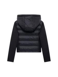 Hooded Padded Jacket <b>Coat</b> with Pockets for <b>Women</b>, Long Sleeve, Front Zipper, Female Outerwear, Breathable Tops, Fashion - Product Image 4