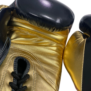 Guantes de Muay Thai Personalizados al por Mayor, Sin Boxeo No Hay Vida, con Cierre de Cordones para Adultos, para Artes Marciales, 100% Cuero Genuino - Product Image 4