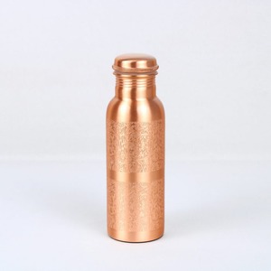 Copper Beer Bottle-Leak Proof Large Capacity Classic Style Dishwasher & <b>Microwave</b> Safe Business Gift for Home Use - Product Image 6