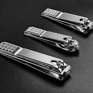 Set de Manicura Negro Mate, Kit de Pedicura de Acero Inoxidable Resistente, Cortaúñas y Tijeras Premium, Herramientas de Cuidado Personal con Estuche - Product Image 6