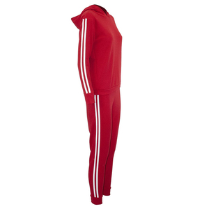 Survêtements de sport pour femmes, ensembles de jogging élégants et tendance avec empiècements latéraux, nouveau design, décontractés pour le fitness et la course à pied, pour filles - Product Image 6