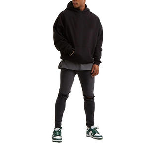 Sudaderas con Capucha de Invierno para Hombre, Personalizadas, de Alta Calidad, con Cierre, Estilo Hip Hop, 400 GSM, 100% Algodón, Deportivas, Lisas, con Letras Bordadas - Product Image 2