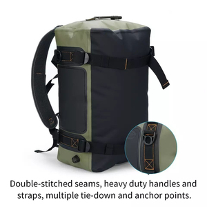 New Design Large Capacity Polyester <b>Duffel</b> <b>Bag</b> Zipper Premium Quality Waterproof Lightweight Eco-Friendly Sports Travel Casual - Product Image 3