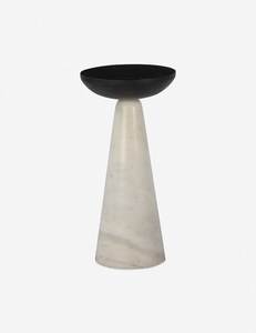 New Arrival Travertine <b>Side</b> <b>Table</b> Sculptural Stone Accent Furniture For Luxury Home Hotel Decor Export Bulk Use Sale <b>Set</b> Modern - Product Image 2