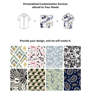 Chemise Hawaïenne Aloha Homme Manches Courtes Tropicale Vacances Plage Personnalisable en Gros - Product Image 6