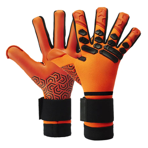 Guantes de Portero Profesionales WEMBLY SPORTS 3.55mm URG 2.0 de Cuero, Super Adhesivos, Antideslizantes, Impermeables, con Protección para los Dedos - Product Image 4