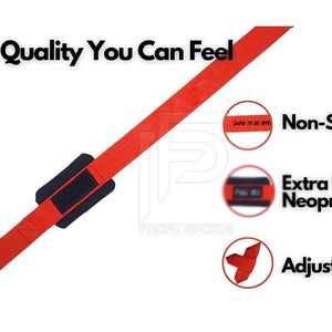 Sangles de levage pour la musculation, le Cross Fit et le Powerlifting, avec soutien rembourré pour les mains et les poignets, et gants de musculation - Product Image 3