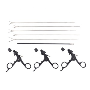 <b>Laparoscopic</b> Surgery <b>Instruments</b> Different Size Long Jaw Grasper Forceps Surgery Surgical <b>Instrument</b> SET BY DENTRIC IMPLANTS - Product Image 6
