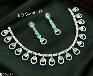 Fancy Collection Classic High Quality Gold Plated Geometric Design Claw Setting Imitation Pearl Kundan Latest Designed <b>Set</b> - Product Image 5