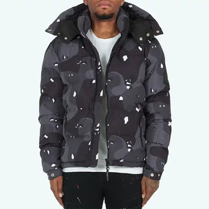 Best Price Most Selling Long Sleeve Padded Puffer Jackets Reinforced Stitched Breathable <b>Zip</b> <b>Up</b> Closure Puffer Jacket Men - Product Image 5