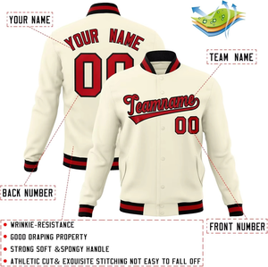 Men's Winter Motorcycle Jacket with <b>Stand</b>-Up Collar - Product Image 3