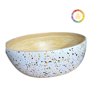 Bol en bambou à design roulé pour table et comptoir, structure légère et robuste - Product Image 3