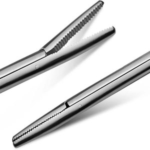 Ensemble de pinces à alligator en acier inoxydable de qualité supérieure, 2 pièces, avec pinces à long manche de 5,5 pouces et 14 pouces, professionnelles pour la chirurgie ORL - Product Image 4