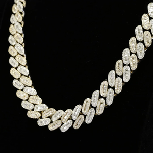 Collier de luxe pour homme, chaîne cubaine, fournisseur en gros, collier classique en moissanite, bijoux de mode pour homme - Product Image 6