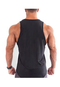Débardeur décontracté pour homme en tissu Spandex/Coton à séchage rapide, avec logo personnalisé, taille et couleur ajustables, meilleure qualité, vente chaude - Product Image 3