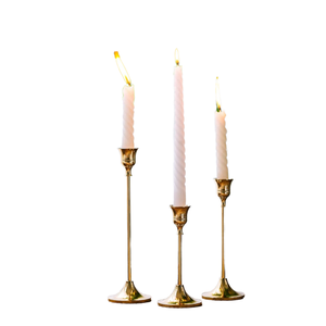 Candelabros Decorativos de Metal Dorado, Portavelas de Lujo para Decoración del Hogar - Product Image 4