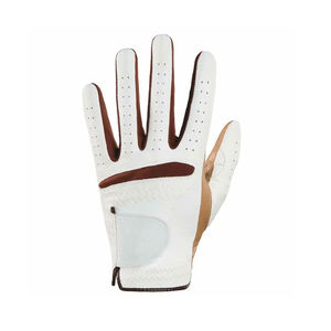 Durable Cabretta Leather Custom Printing Soft Sheepskin Golf Gloves with Breathable Palm Protection - Product Image 6