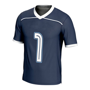 Nouveau design, maillot de lacrosse respirant à manches courtes de haute qualité, impression numérique, été, unisexe, 100% polyester - Product Image 4