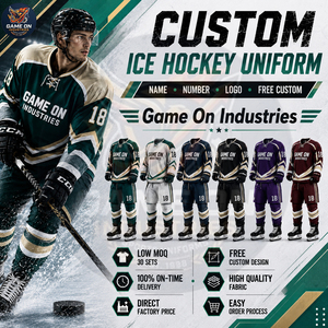 With Own Logo Highest Quality OEM ODM Service Premium With Private Lable Custom Ice Hockey Uniform Set Team Jersey Pants - Product Image 6
