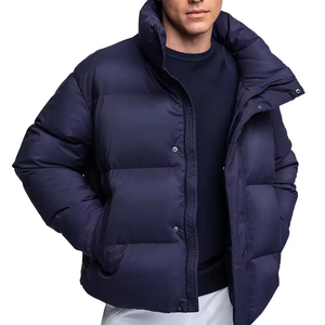 เสื้อแจ็คเก็ตพัฟเฟอร์คุณภาพสูงแบบสั่งทำพิเศษสำหรับผู้ชาย วัยรุ่น และเด็ก  ออกแบบสีและโลโก้ได้ตามต้องการ ป้องกันรอยยับ - Product Image 4