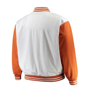 Chaquetas Deportivas Clásicas para Hombre, Estilo Universitario, de Alta Calidad, con Parches de Logotipo Personalizados, Chaqueta Universitaria con Mangas de Cuero - Product Image 3