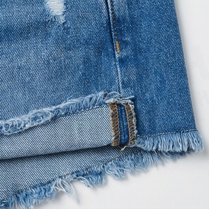Women Breathable Denim Shorts Cotton <b>Button</b> Closure Female Booty <b>Jeans</b> Adult Girls Customized Color Casual Street Wear - Product Image 6
