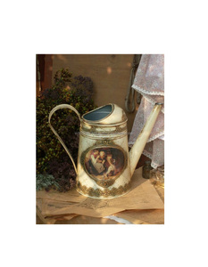 L'eau galvanisée imprimée en émail décoratif peut être parfaite pour offrir en cadeau aux amateurs de jardinage qui apprécient le style et la fonction. - Product Image 5