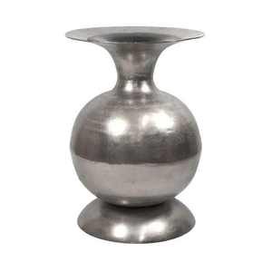 แจกันดอกไม้อะลูมิเนียมชุบนิกเกิลทันสมัย กระถางดอกไม้โลหะคุณภาพสูงสำหรับตกแต่งห้องนอนหรือห้องรับแขก ลดราคา! - Product Image 1