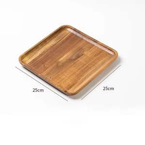 Bandeja de Servicio Plegable de Madera de Acacia Moderna Hecha a Mano, Resistente al Calor, para Sofá, Cama, Bodas y Eventos - Product Image 5