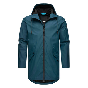 Chaqueta Cortavientos Impermeable Unisex, Chaqueta de Lluvia Cortavientos de Longitud Media, Ropa Ligera para Exteriores, Fabricante OEM Personalizado - Product Image 6