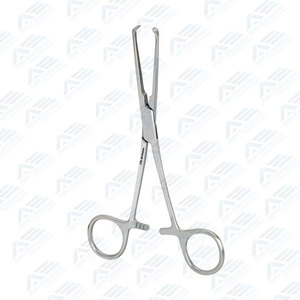 Instrumentos Médicos, Equipos Quirúrgicos, Pinzas de Allis de Alta Calidad para Tejidos y Sujeción, 14 cm, Rectas, con Mordaza Dentada - Product Image 5