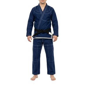 Ensemble d'uniformes de karaté vert foncé respirant pour arts martiaux, tenue d'entraînement renforcée en toile, ensembles de vêtements de performance - Product Image 3
