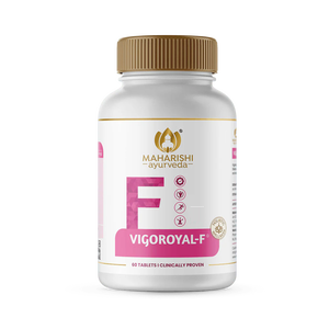 Mezcla de suplementos de extracto vegetal Maharishi Ayurveda Vigoroyal-F con extracto de Shatavari Abhrak bhasma, Parval bhasm y Dhatri lahu. - Product Image 2