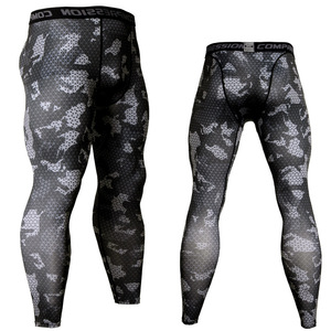 Custom High Quality <b>Men</b> Elastic Waist Running <b>Compression</b> Gym Jogging Leggings Basketball Football Fitness <b>Tight</b> Quick Dry Full - Product Image 4